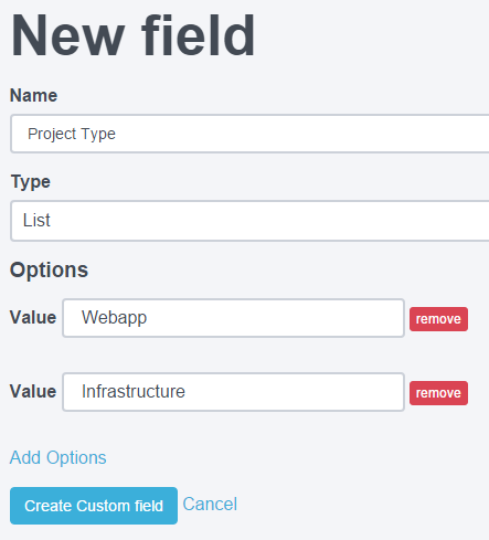 Custom Project Properties | Dradis Pro Help