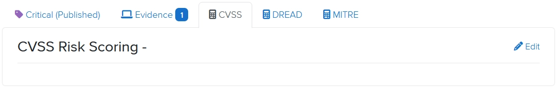 Dradis calculator tabs user interface