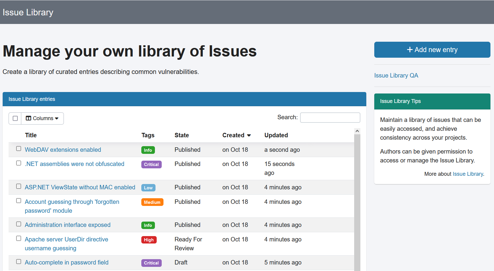 Searchg for entries in remote sources and import the results.