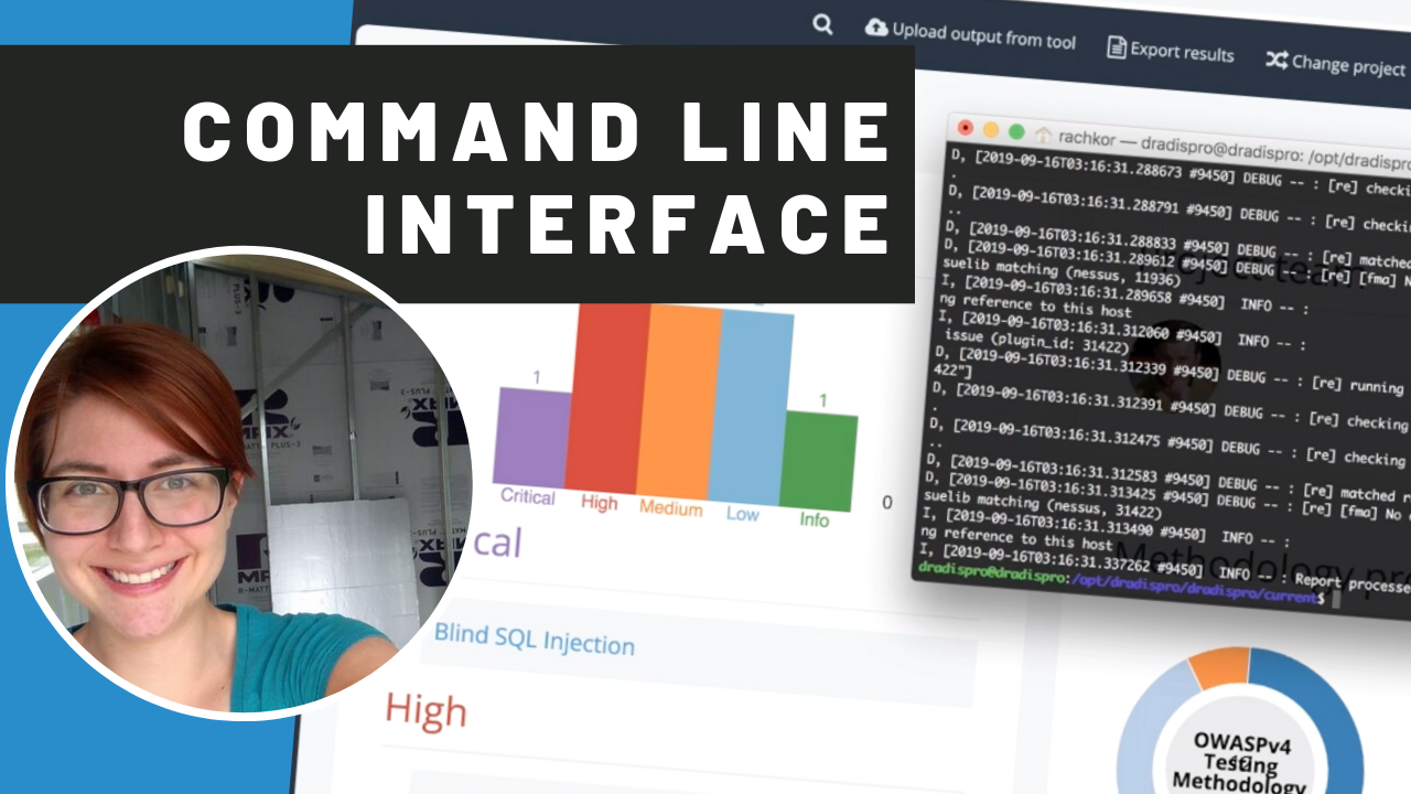 dradis command line interface video thumbnail